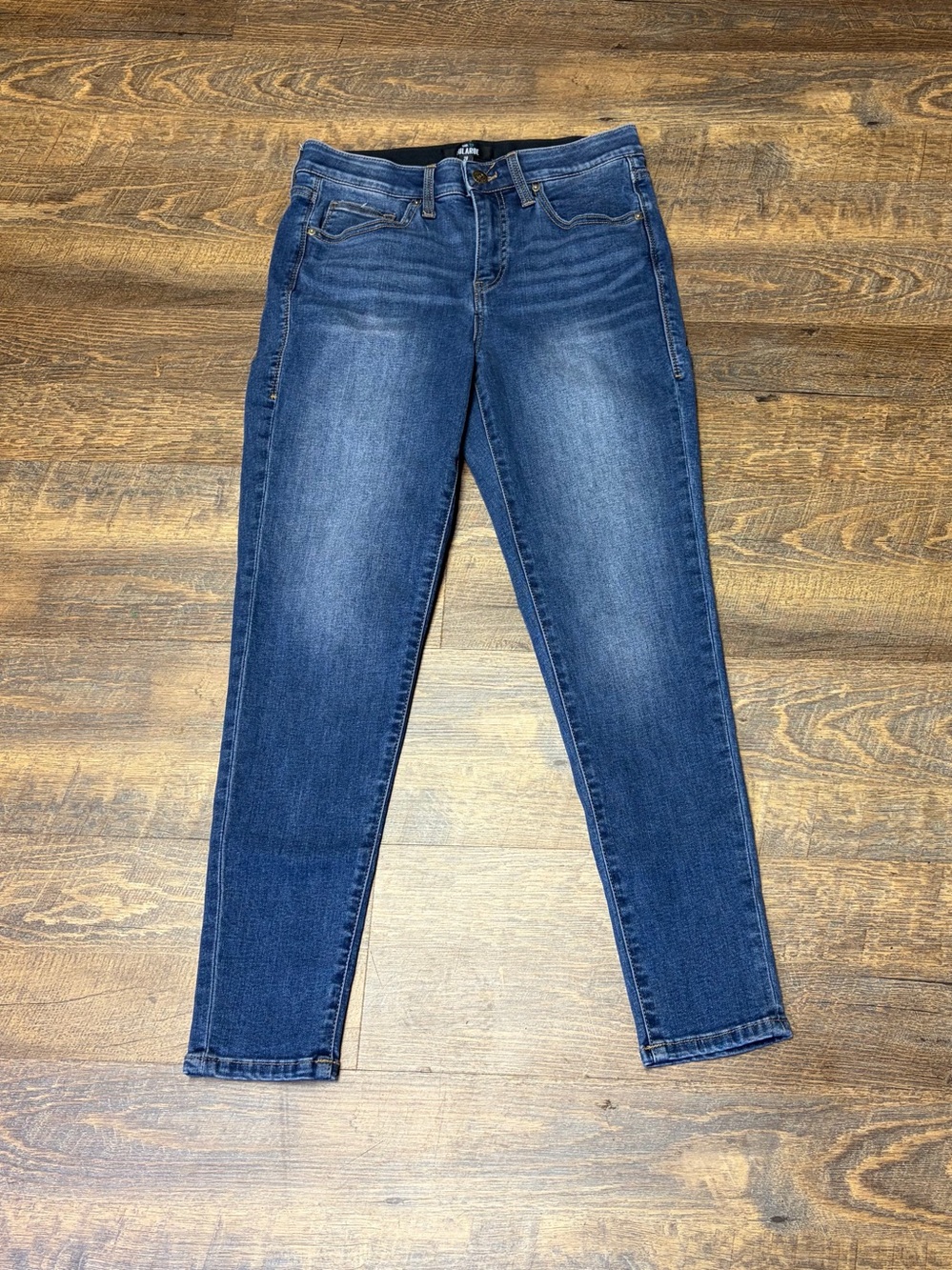 Lularoe Skinny Fit Jeans Womens 28 Blue Magic Waist Stretch Denim Cotton